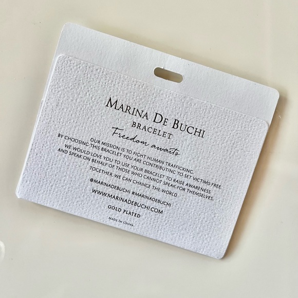 Marina De Buchi Gold Plated Unlock your Dreams Bracelet - Picture 3 of 4